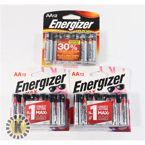 BAG OF ASSORTED BATTERIES INCLUDES ENERGIZER