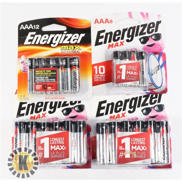 BAG OF ASSORTED BATTERIES INCLUDES ENERGIZER