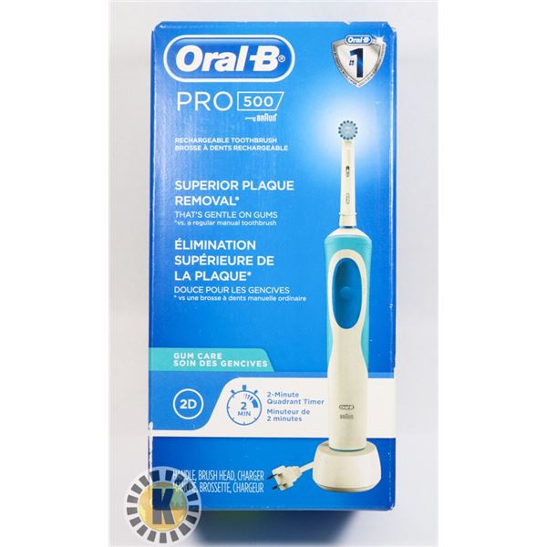 ORAL B ELECTRIC TOOTHBRUSH