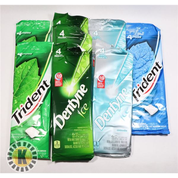BAG OF ASSORTED GUM INCLUDES DENTYNE AND MORE