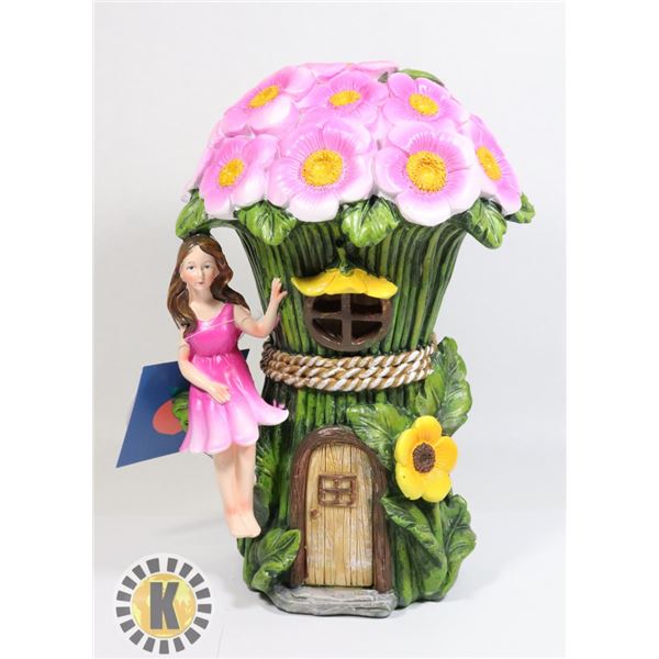 LOT OF DECORATIVE FAIRY SOLAR-POWERED LIGHT