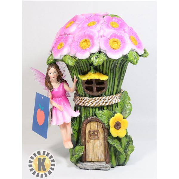 LOT OF DECORATIVE FAIRY SOLAR-POWERED LIGHT