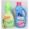 Image 1 : BAG OF FABRIC SOFTENER INCLUDES DOWNY AND GAIN