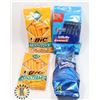 Image 1 : BAG OF ASSORTED SHAVERS/RAZORS INCLUDES GILLETTE