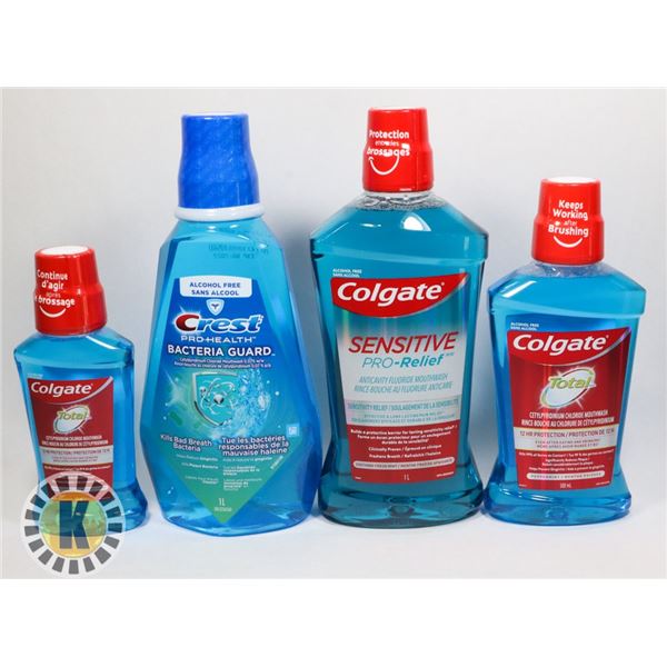 BAG OF ASSORTED DENTAL CARE