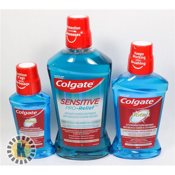 BAG OF ASSORTED DENTAL CARE