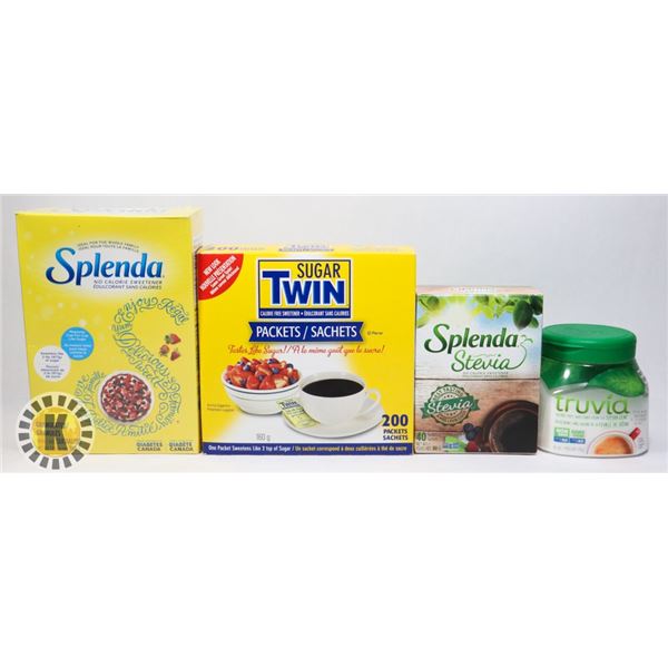 BAG OF ASSORTED SWEETENERS