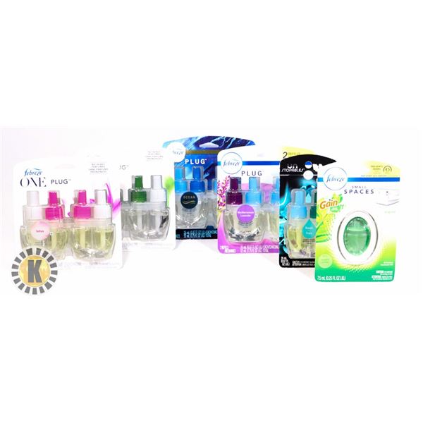 BAG OF ASSORTED FEBREZE PRODUCTS