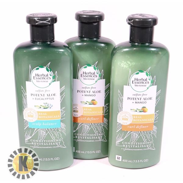 BAG OF ASSORTED HERBAL ESSENCES HAIR PRODUCTS