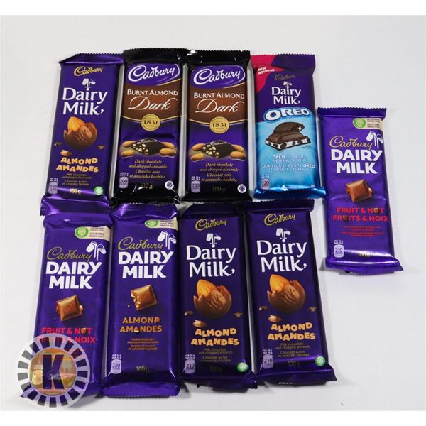 BAG OF ASSORTED CADBURY CHOCOLATE