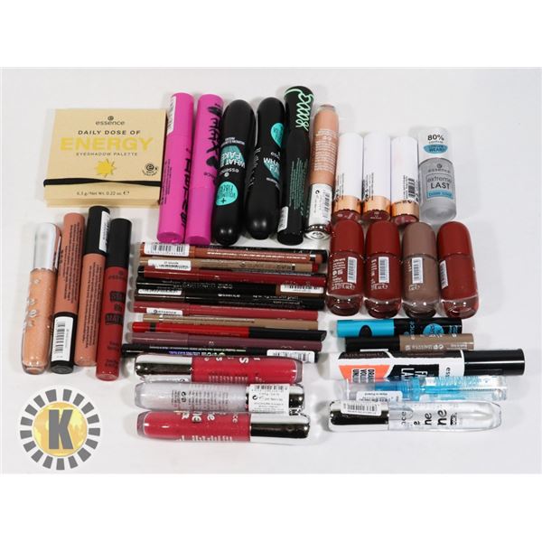 BAG OF ASSORTED BEAUTY SUPPLIES