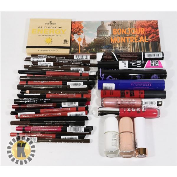 BAG OF ASSORTED BEAUTY SUPPLIES