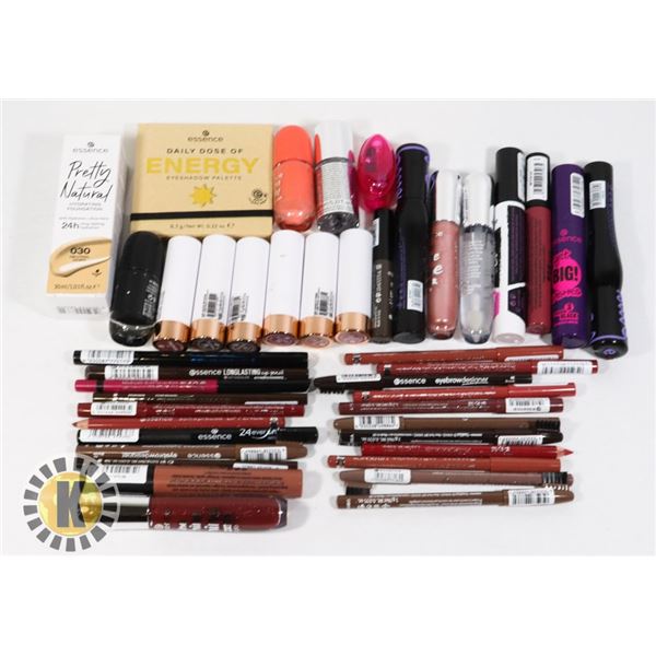 BAG OF ASSORTED BEAUTY SUPPLIES