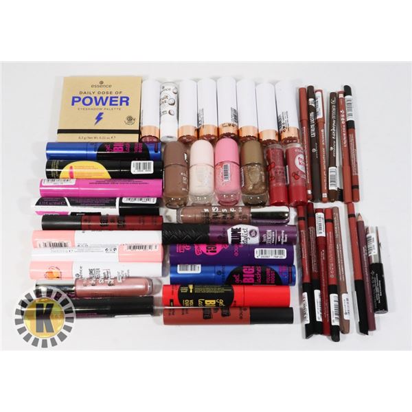 BAG OF ASSORTED BEAUTY SUPPLIES