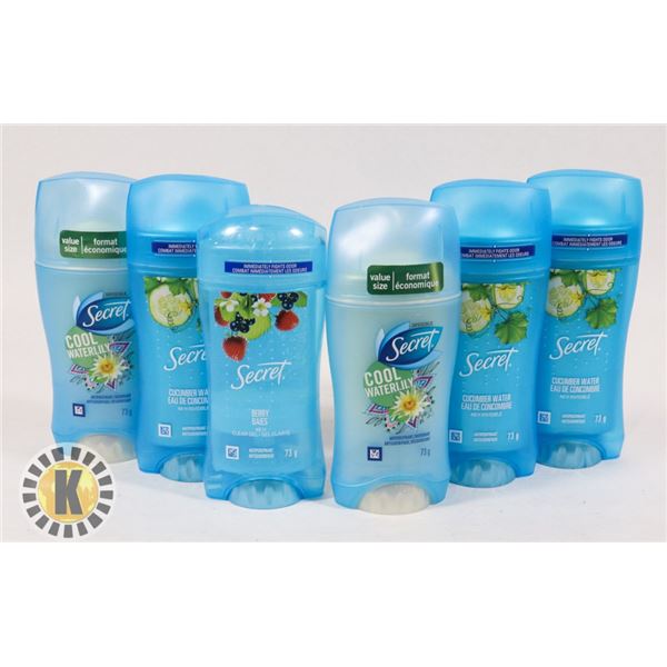 BAG OF ASSORTED DEODORANT