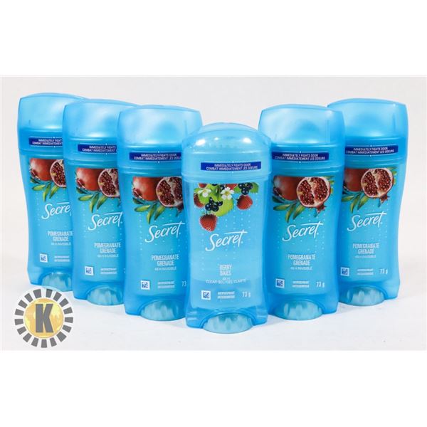 BAG OF ASSORTED DEODORANT