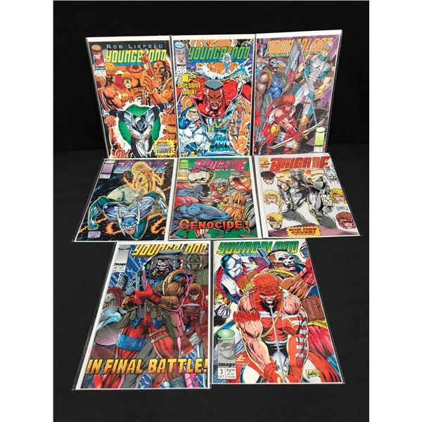 YOUNGBLOOD/ BRIGADE COMIC BOOK LOT (IMAGE COMICS)