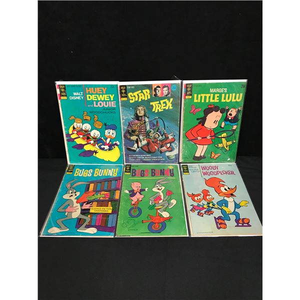VINTAGE GOLD KEY COMICS BOOK LOT