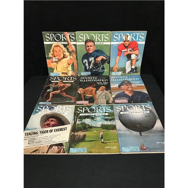 VINTAGE SPORTS MAGAZINES LOT