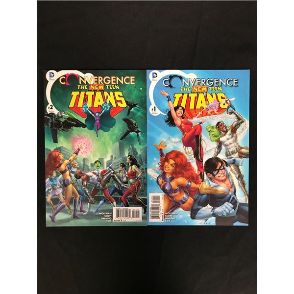 CONVERGENCE THE NEW TEEN TITANS #1-2 (DC COMICS)