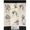 Image 1 : 1981 SHELL WASHINGTON REDSKINS PRINTS (6)