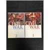 Image 1 : CIVIL WAR #1-2 (MARVEL)