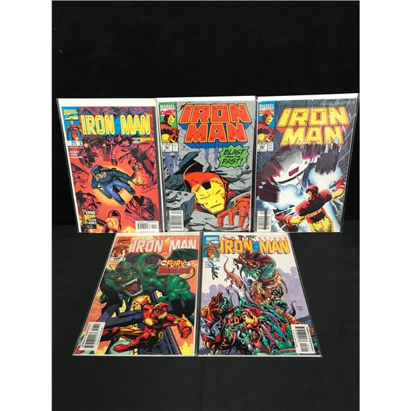 IRON MAN COMIC BOOK LOT (MARVEL COMICS)