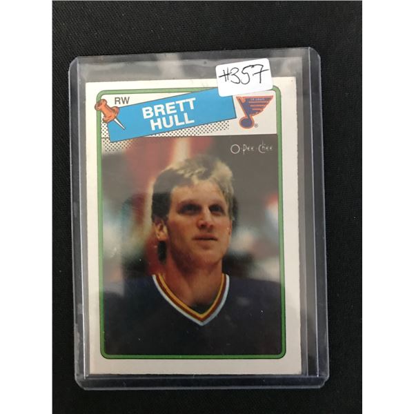 1988 OPC #66 Brett Hull RC