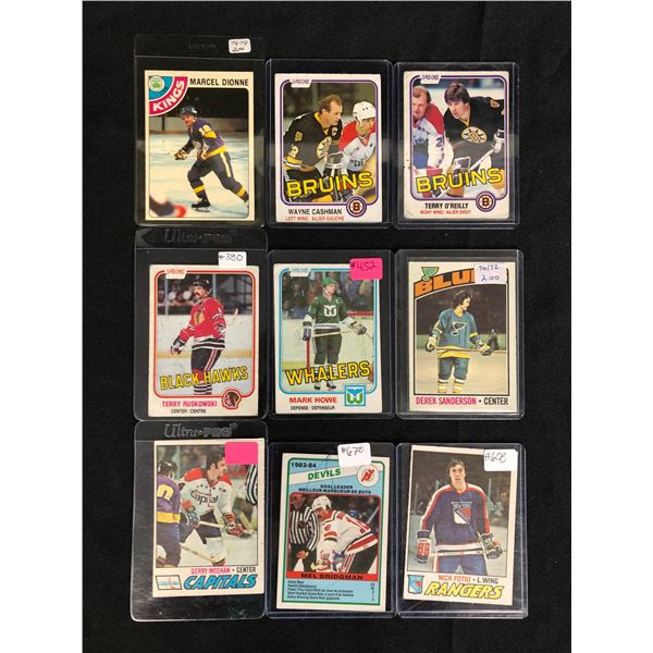 VINTAGE HOCKEY CARD LOT