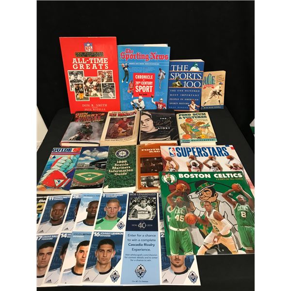 ASSORTED SPORTS PHOTOS/ MAGAZINES