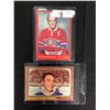 Image 1 : VINTAGE HOCKEY STARS CARD LOT (HENRI RICHARD/ GEORGE ARMSTRONG)