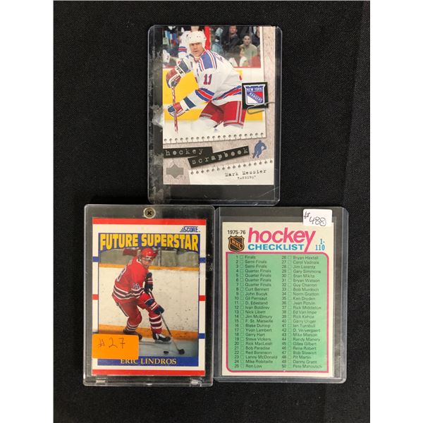 ASSORTED HOCKEY CARD LOT