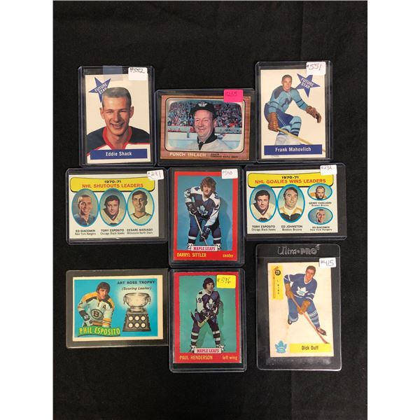 VINTAGE HOCKEY CARD LOT