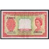 Image 3 : MALAYA & BRITISH BORNEO 10 Dollars. 21.3.1953. QEII PORTRAIT
