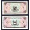 Image 2 : NORTHERN IRELAND Ulster Bank. 5 Pounds. 1.7.1998 & 1.1.2001. Sig Wilson