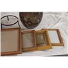 Image 2 : Picture Frames, large glass bowl, misc