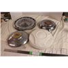 Image 1 : 3 chevrolet hubcaps + pontiac hubcap