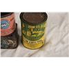 Image 2 : john deere can of paint (empty) with 2 other tins