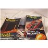 Image 3 : popular mechanics, popular science books - missing covers, musty odor