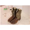 Image 2 : kids pair of old west cowboy boots size 3