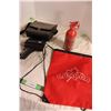 Image 1 : bell & howell projector camera, fire extinguisher, canada bag