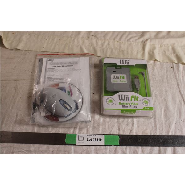 adesso computer mouse wii fit battery pack