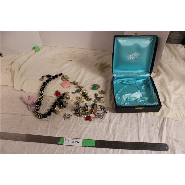 Costume Jewellery with box