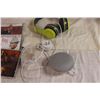 Image 2 : google home mini headphones and CD's