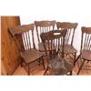 Image 4 : 5X The Money - Vintage Wooden Dining Chairs