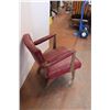 Image 4 : vintage rocking chair upholstered