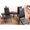 Image 1 : 6 black chairs