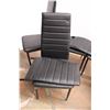 Image 3 : 6 black chairs