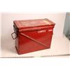 Image 1 : Red Pallet Filler Metal Ammo Crate "Empty Box" - 18.5x14.5x8