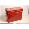 Image 2 : Red Pallet Filler Metal Ammo Crate "Empty Box" - 18.5x14.5x8